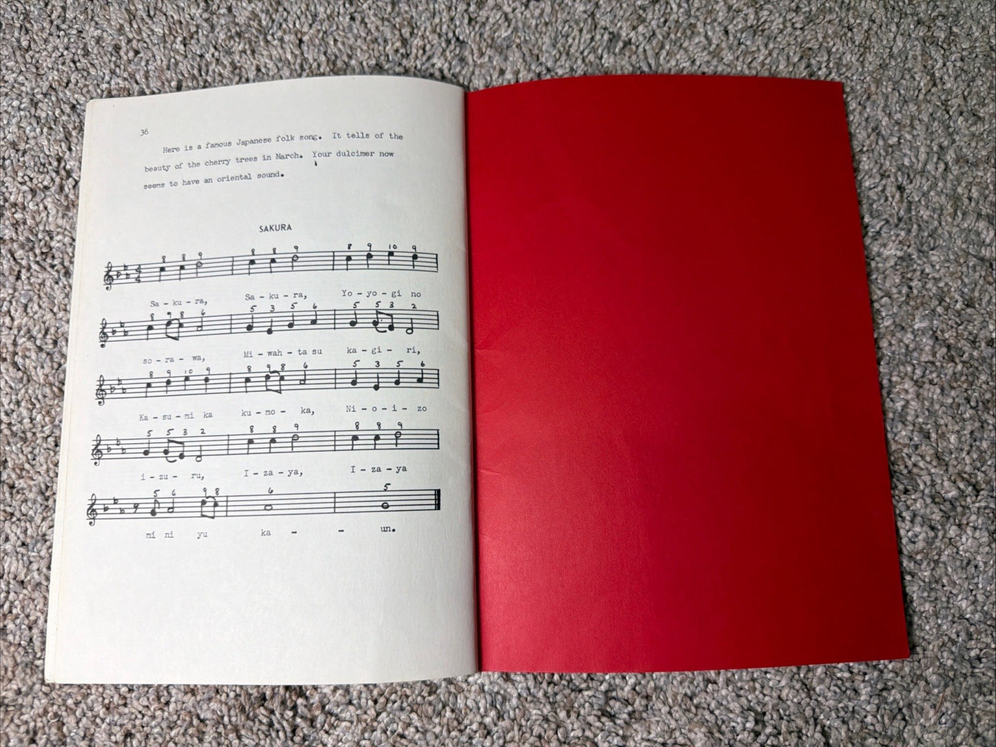 Vintage Lets Play Dulcimer Rogers Magee 1972 Music Instruction Book