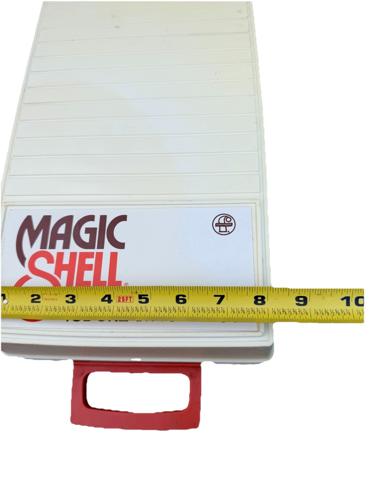 Rare Vintage Magic Shell Ice Cream Topper Cooler Chest Display 1980s