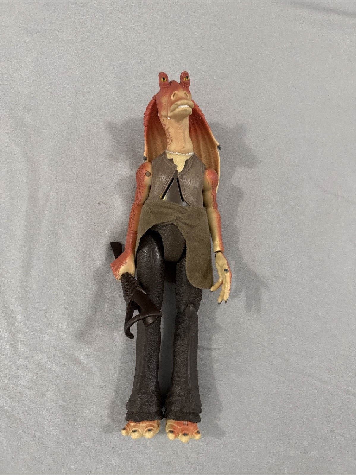 Vintage 1999 Jar Jar Binks Talking Action Figure Star Wars 12'' Untested