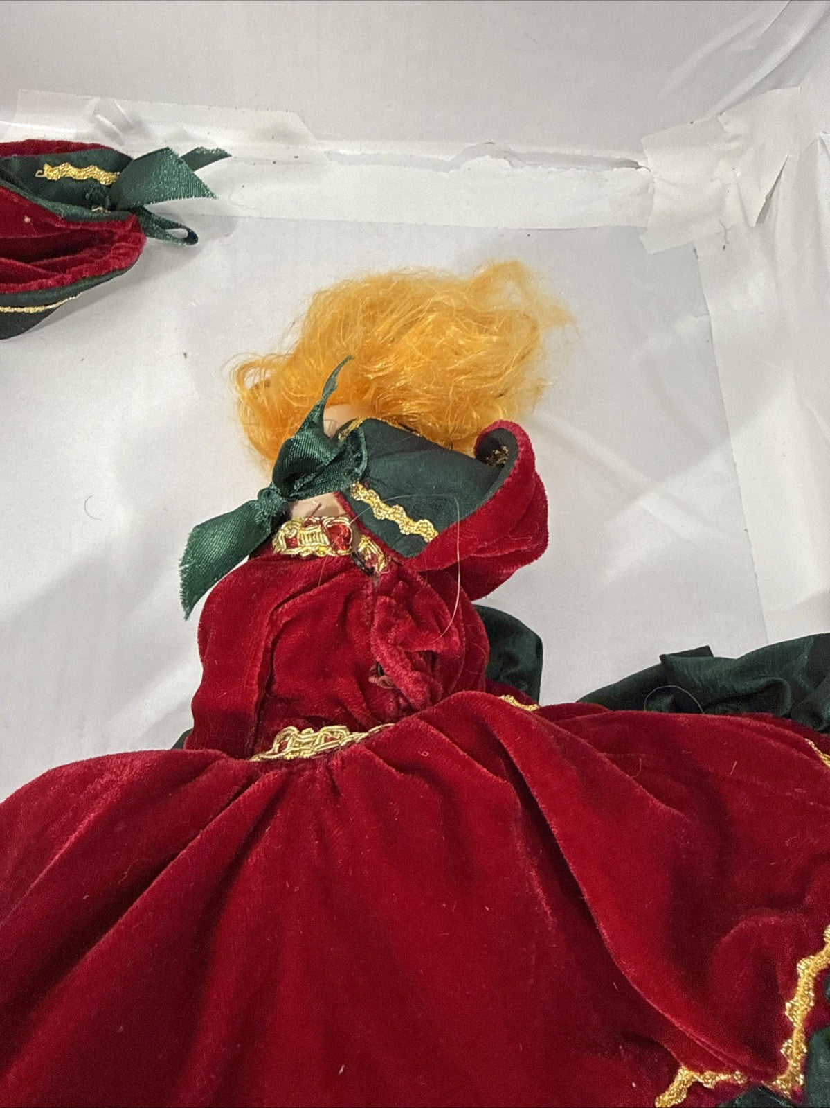 Katherines Collection Wayne Kleski Christmas Dolls Velvet Pair NWT