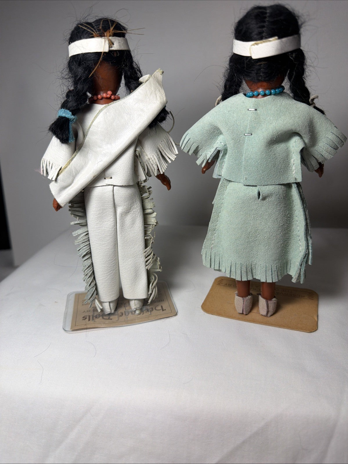 Vintage Native American Indian Heritage Dolls Oglala Sioux Sleepy Eye Dolls