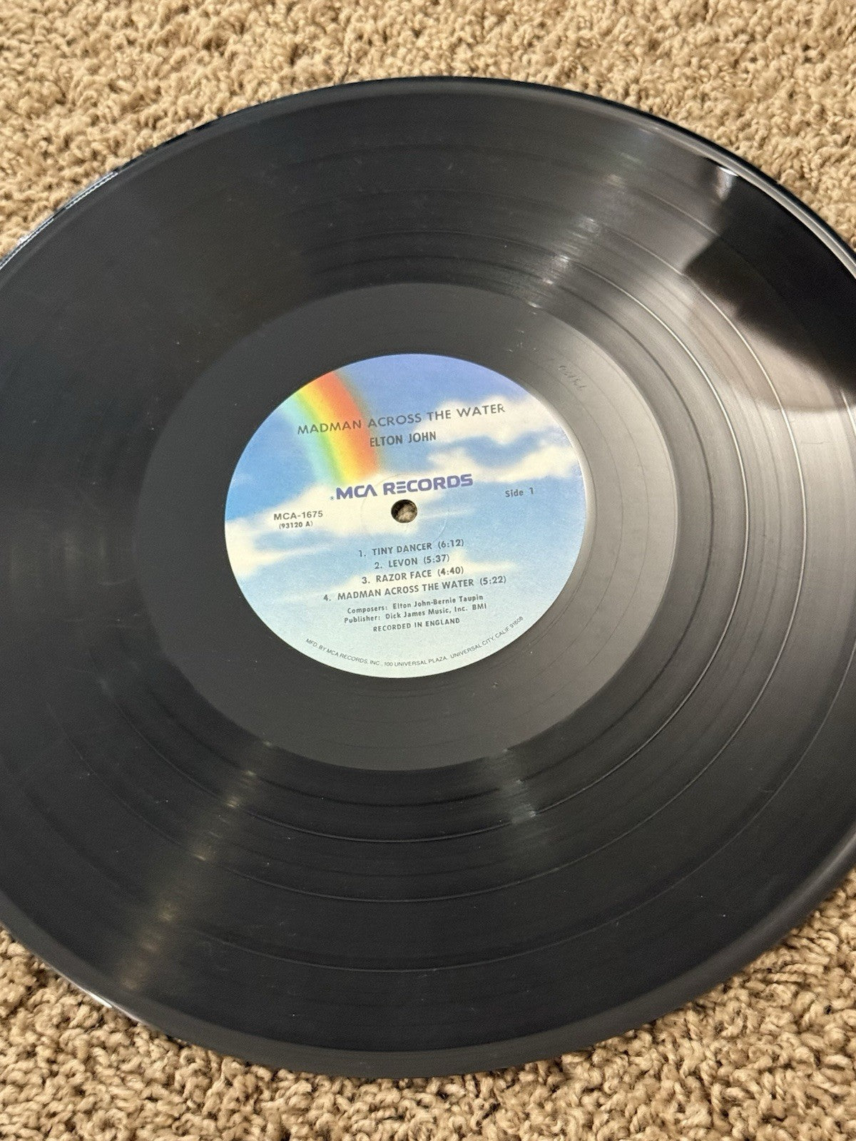 Elton John Vinyl 4 LPs Madman Dont Shoot Me Captain Fantastic Rock Westies