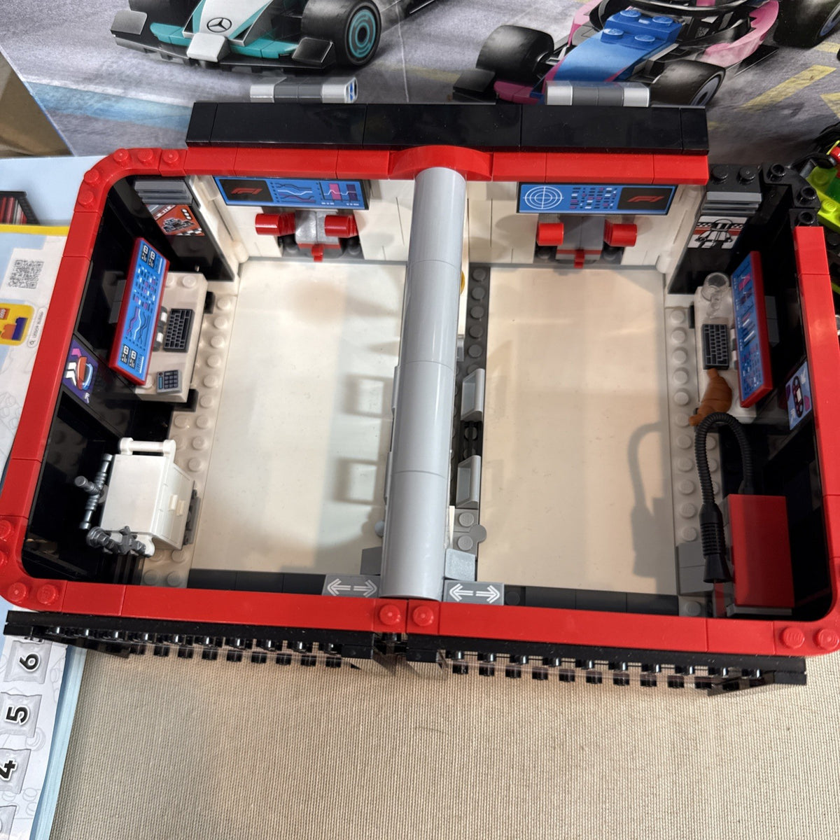 LEGO Race Car Parts Lot Incomplete Sets 7 Minifigures Vehicles Accessories Bulk