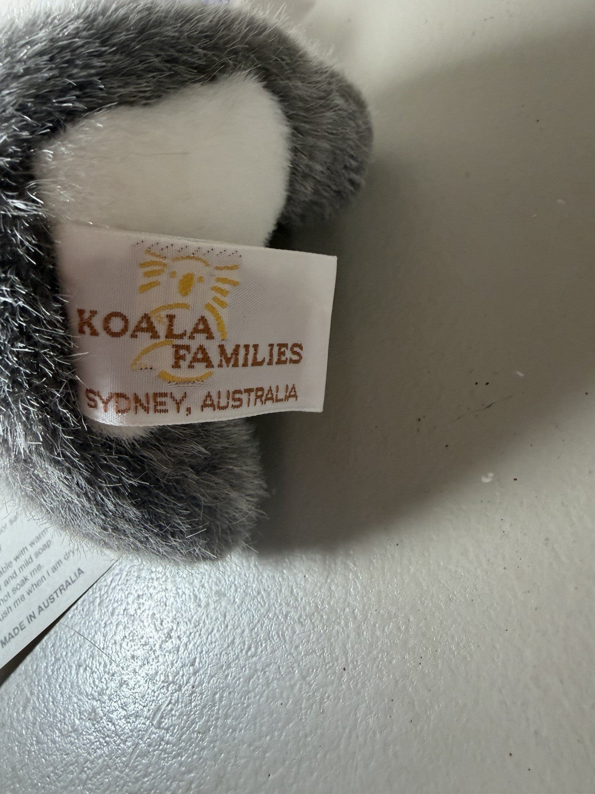 Australian Made Koala Plush Toy Holding Flag Souvenir Stuffed Animal Australia