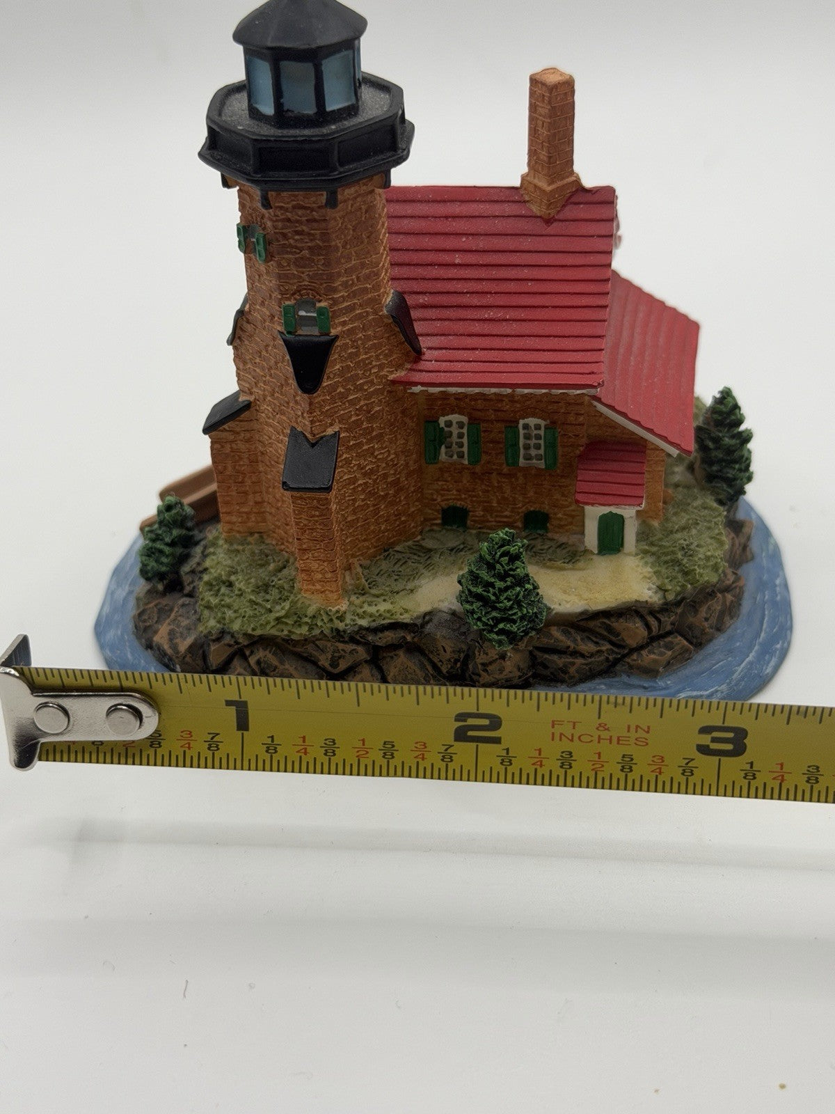 Sand Island Western Lake Superior Lighthouse Apostle Islands Collection 3.5"