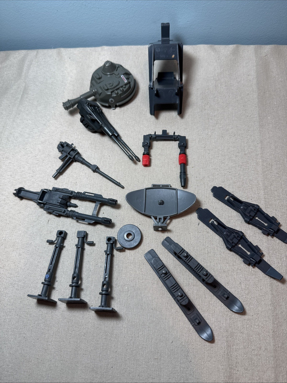 Vintage GI Joe Cobra Vehicle Parts Accessories Lot ARAH Hasbro 1980s Original