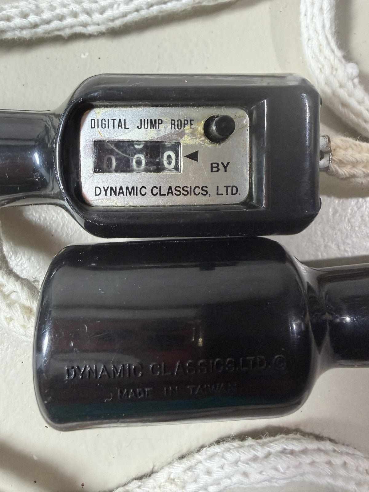 Vintage 1976 Dynamic Classics Digital Jump Rope Counter Exercise Fitness Boxed