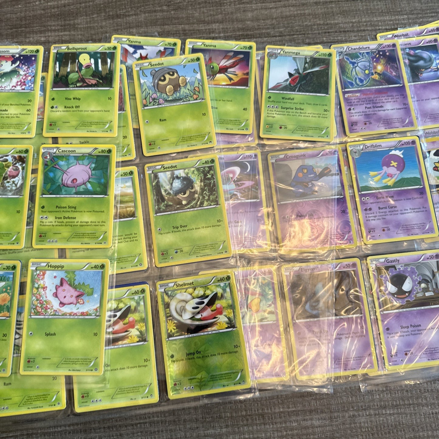 Pokémon TCG Collection Lot of 398 Trading Cards No Duplicates