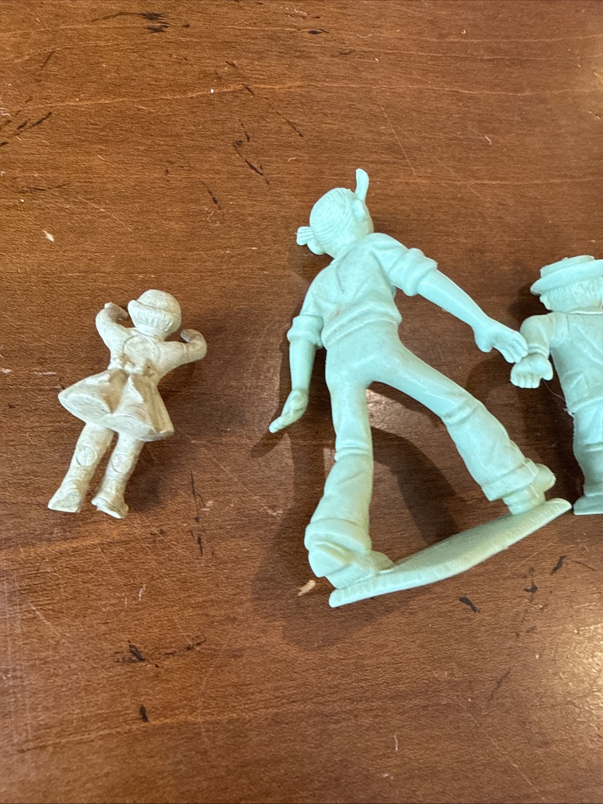 Vintage 1950s Marx Figures Dagwood Disney Blondie Little Girl Geppetto Lot Of 5