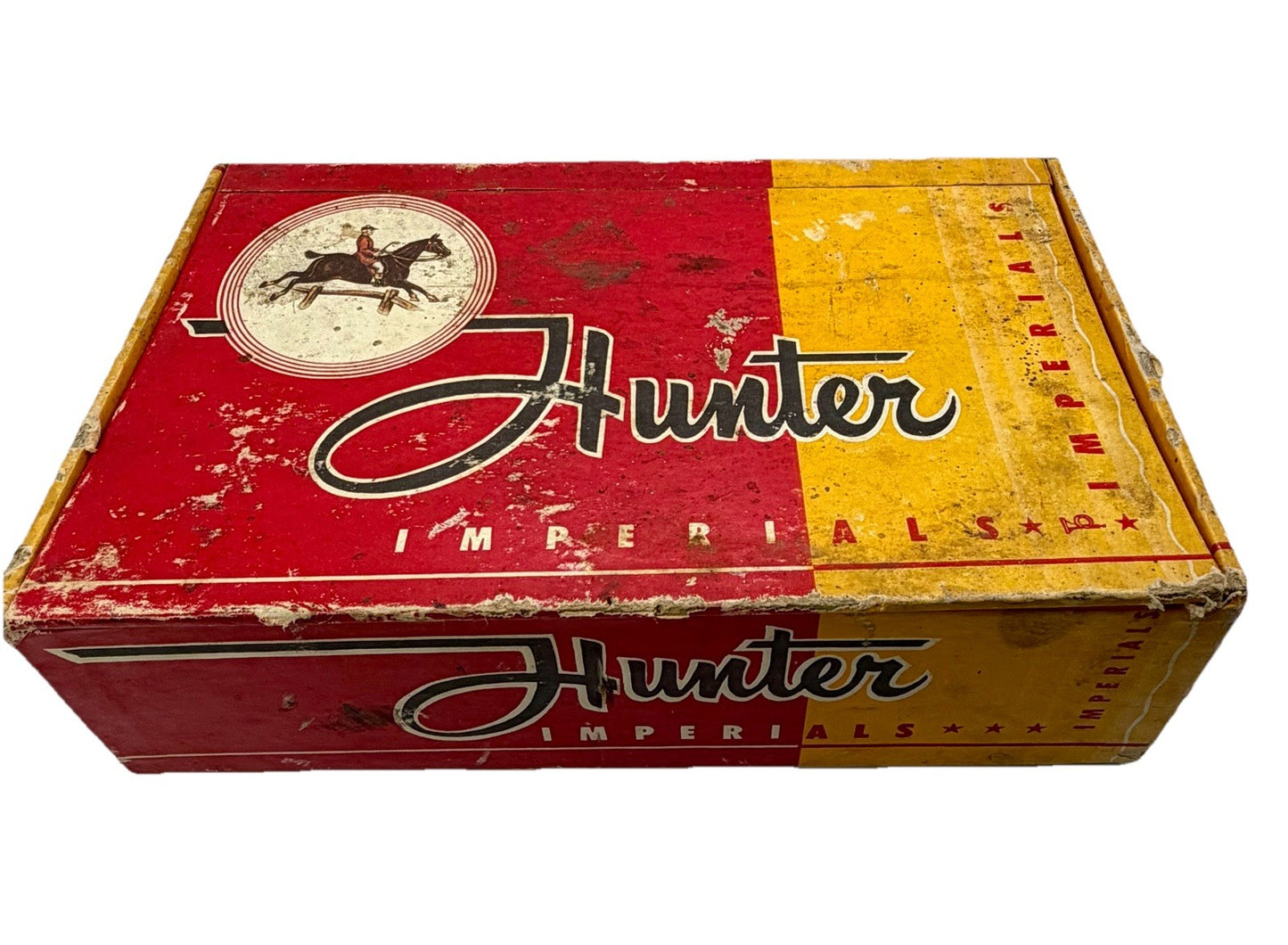 Hunter Cigar Box Vintage Jno H Swisher & Son Inc Factory 628 Alabama