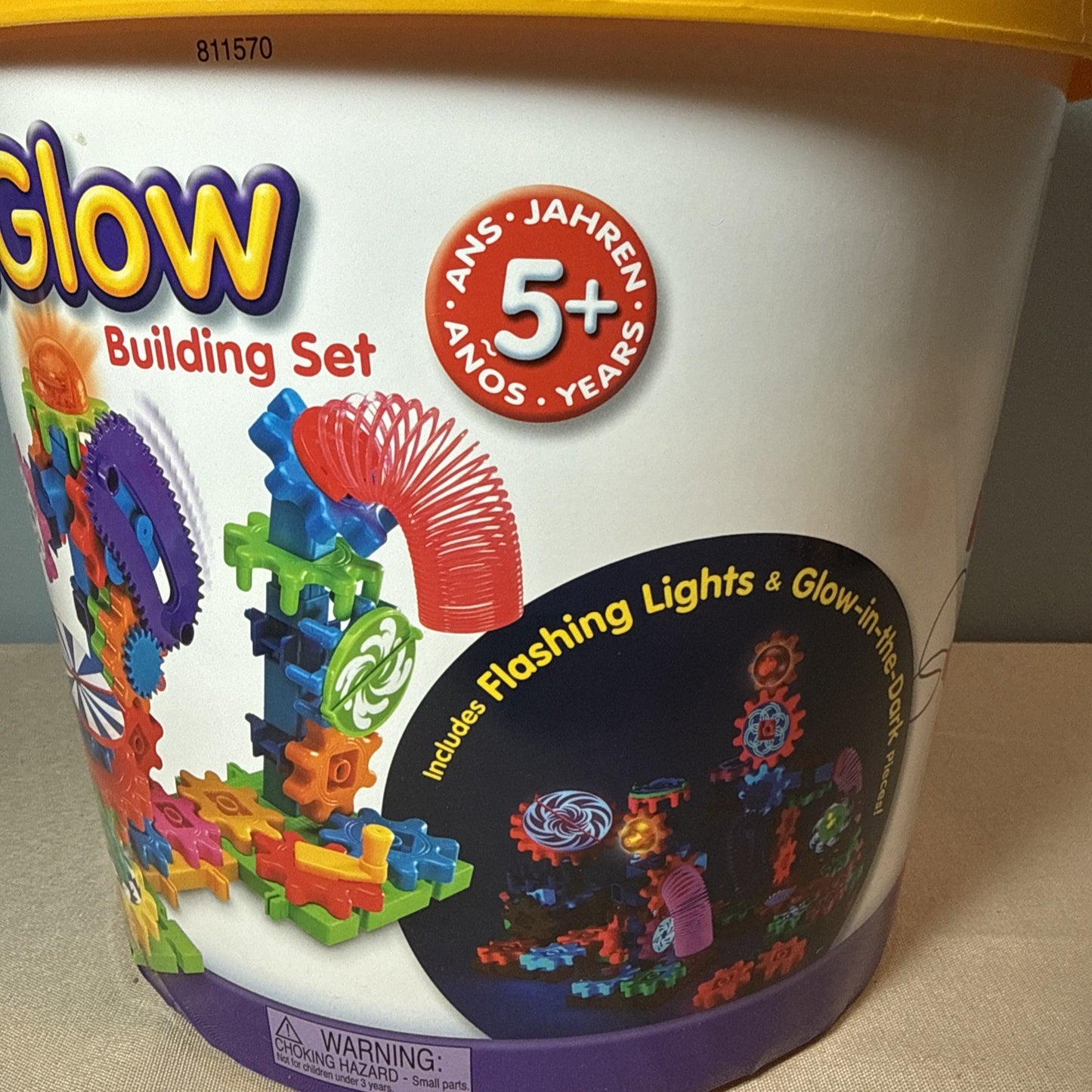 Gears Gears Gears Spin n Glow Learning Resources Motorized Play Set Complete