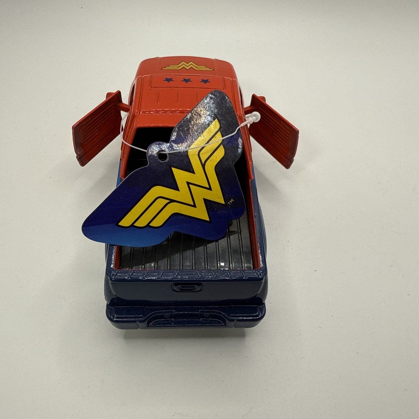Wonder Woman Pickup Truck DC Universe Red Blue Yellow Toy Vehicle New with Tags