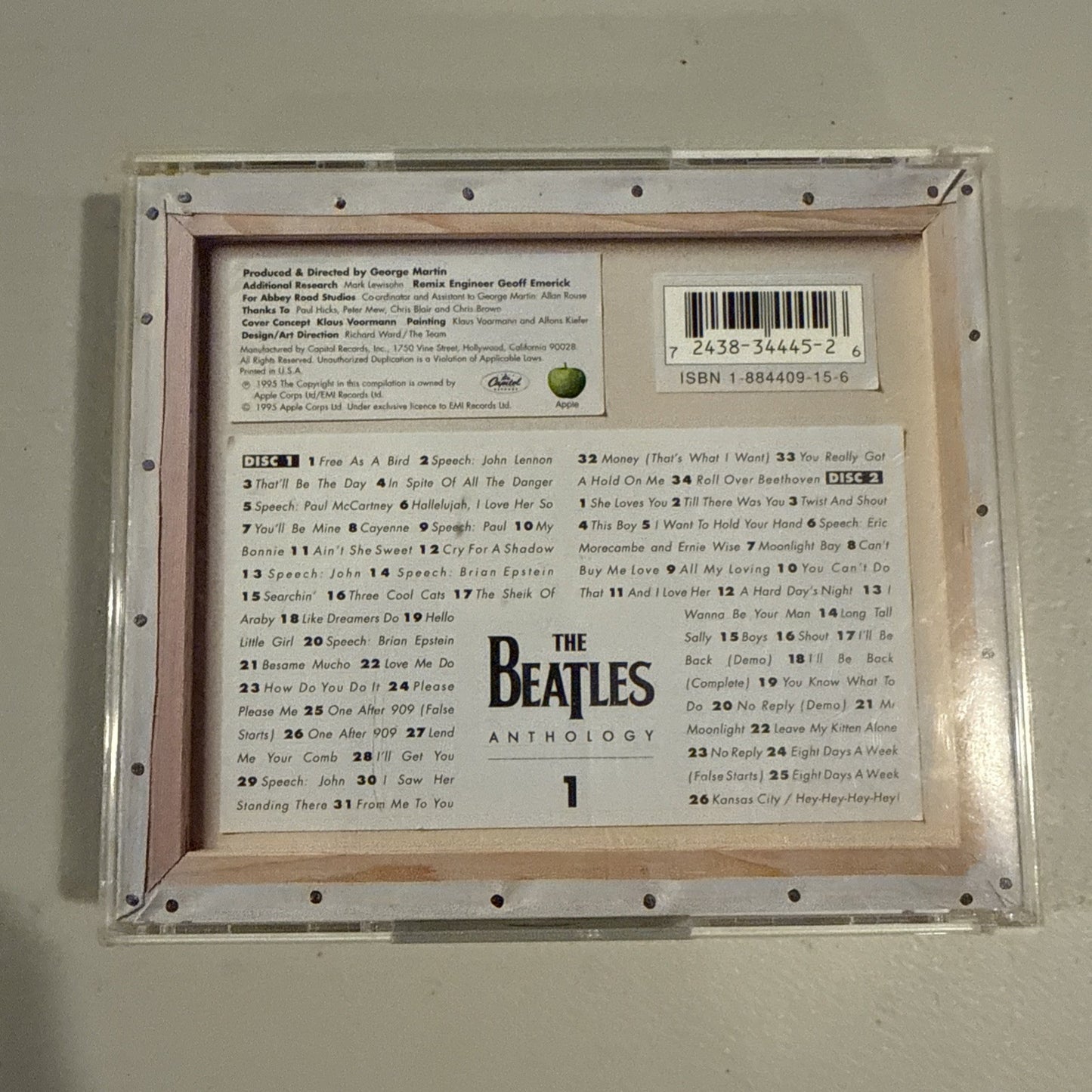 Anthology 1 by Beatles (CD, 1995)