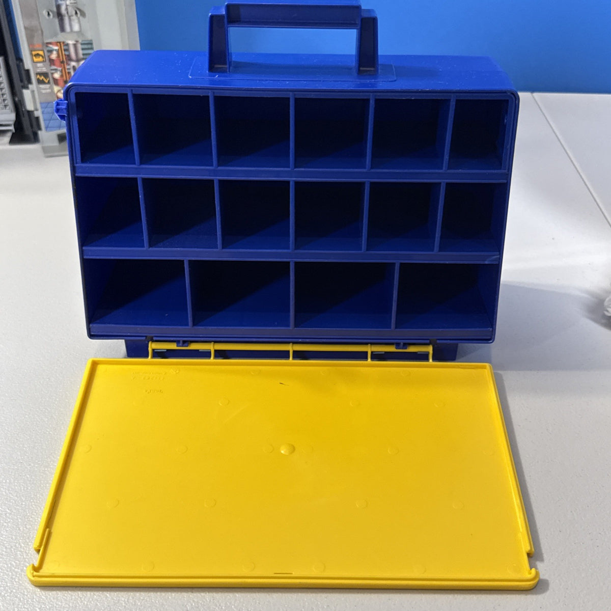 Vintage Tonka GoBots Command Center Playset Carrying Case 1980s Incomplete Set