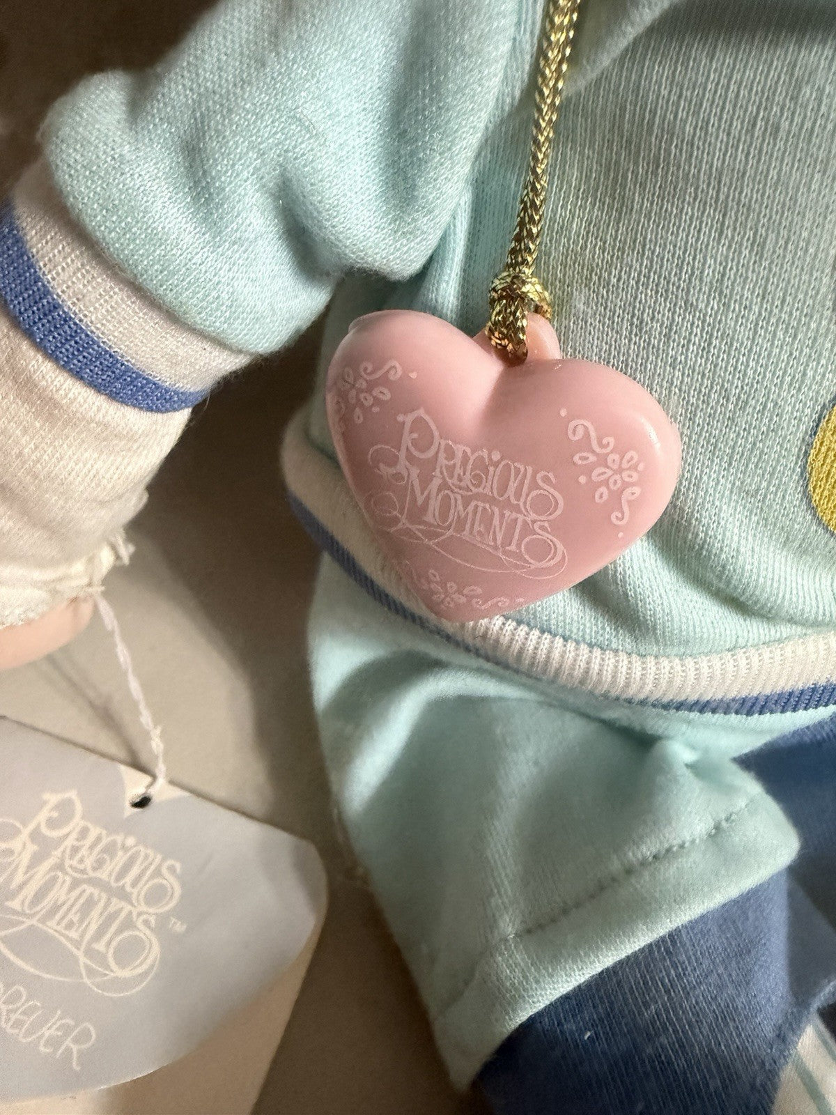 Vintage 1985 Precious Moments Bobby Plush Doll 4585 Applause Collectible 14"