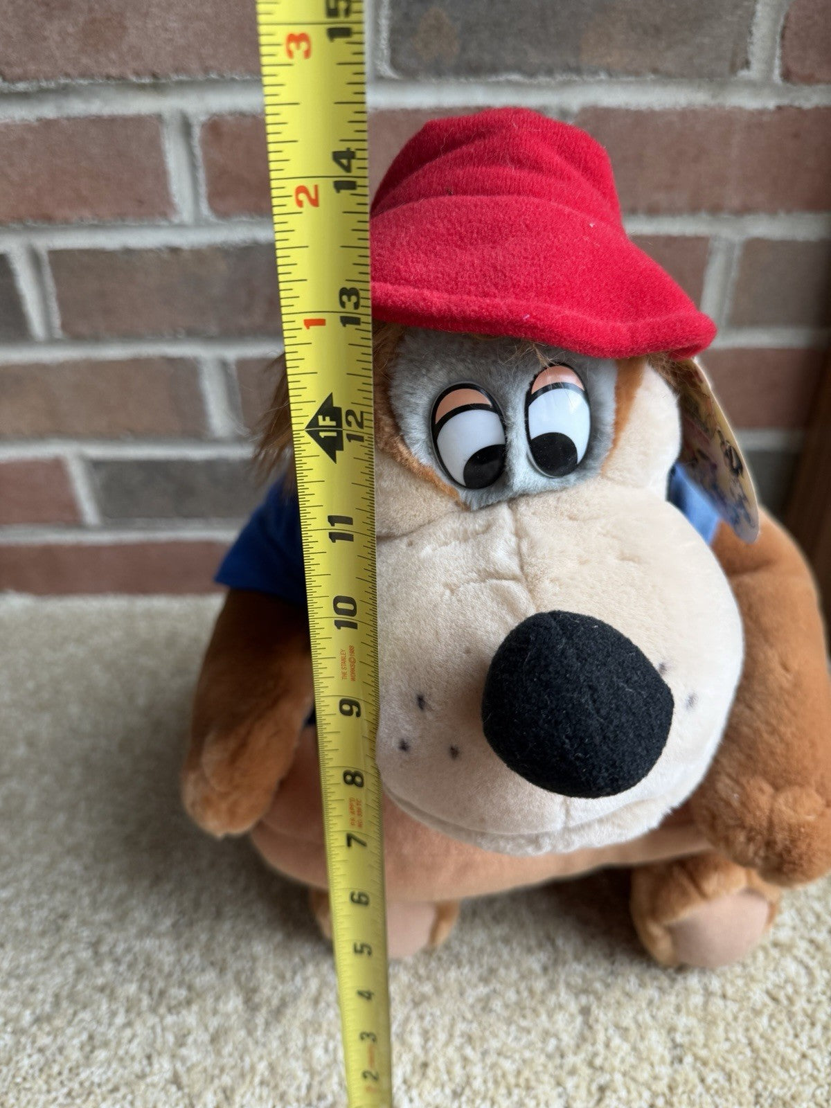 Vintage Disney Brer Bear Plush Song of the South Character Toy 14 Inch NWT Tags