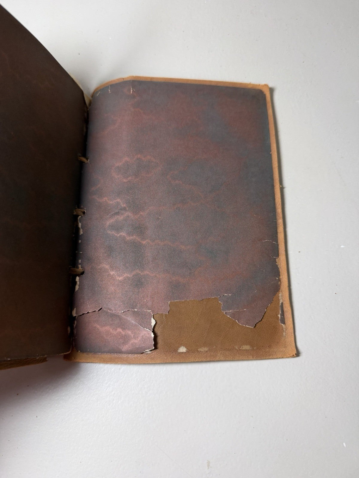 Vintage Henry Van Dyke Footpath to Peace Leather Bound Dodge Publishing Book