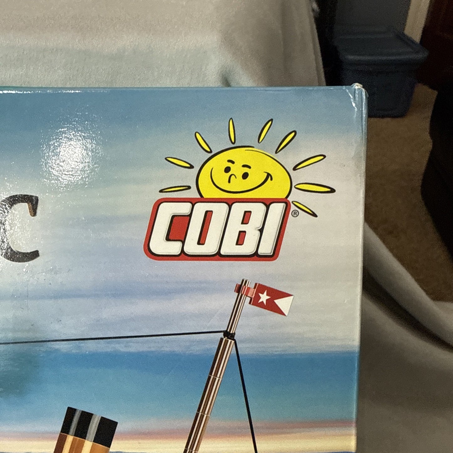 COBI Historical Collection RMS Titanic 1929 Building Block Set Incomplete