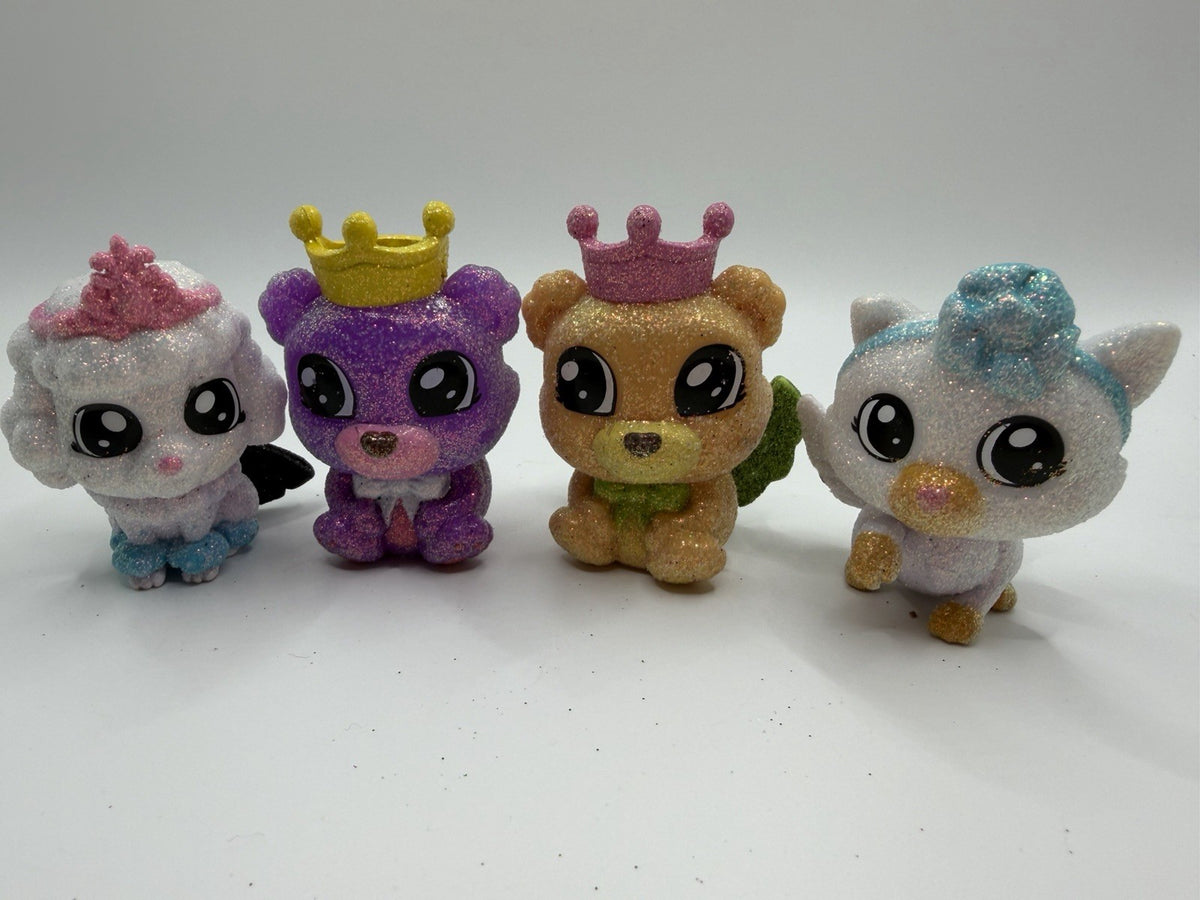 Glitzi Globes Mini Animal Figures Sparkle Glitter Moose Toys Replacement Lot