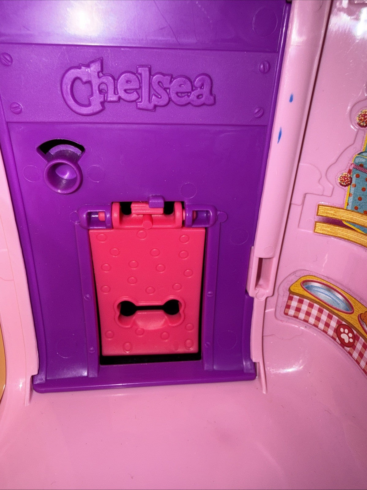 Barbie Chelsea Camper Playset Pink Trailer Teal Car Mattel 2018 - No Accessories