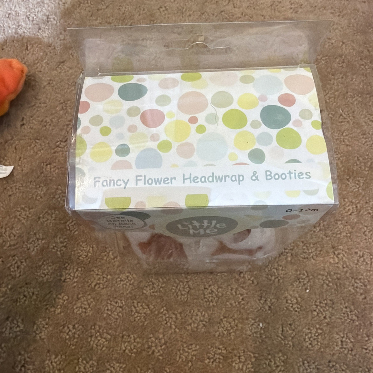 Babys First Christmas Little Me Gymboree Holiday Outfit Headwrap Bean Bag Lot