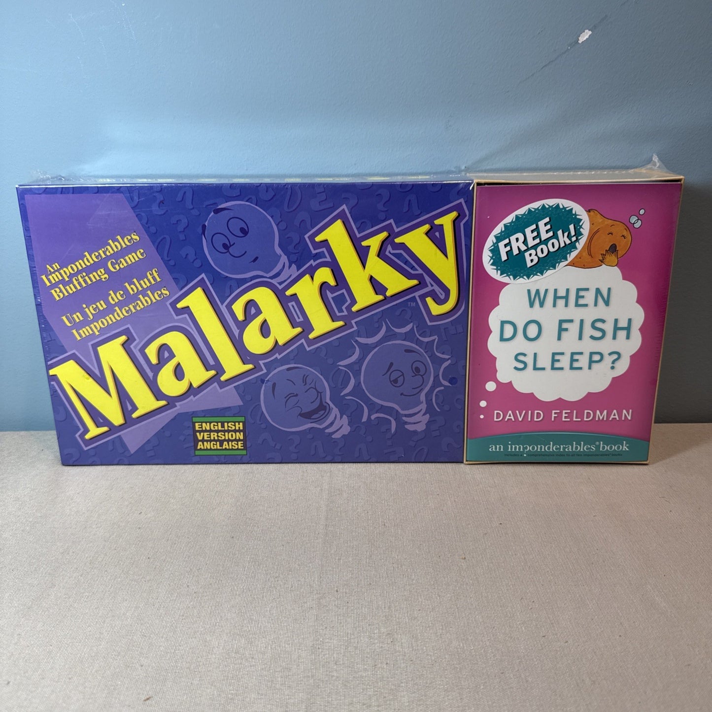 Malarky Board Game Family Party Game with Bonus Book Complete Brand New Sealed