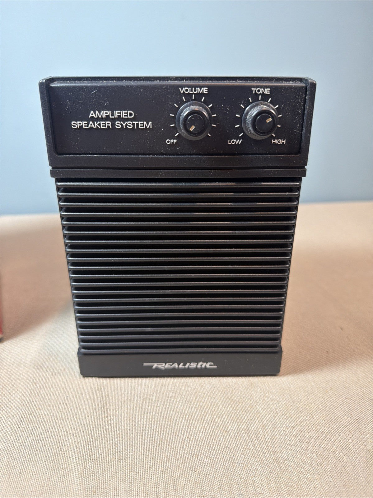 Radio Shack MPS-5 32-2031 Amplified Speaker System Vintage Portable Audio