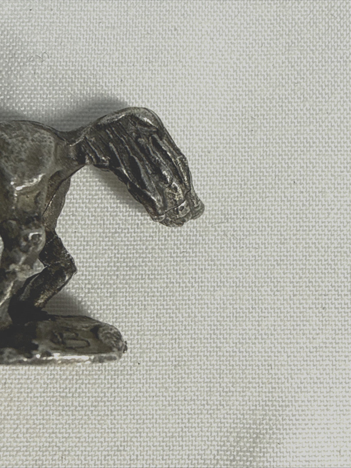 Micro Mini Pewter Model Horse Figurine 1.5 inch Must Have Horse Collectible