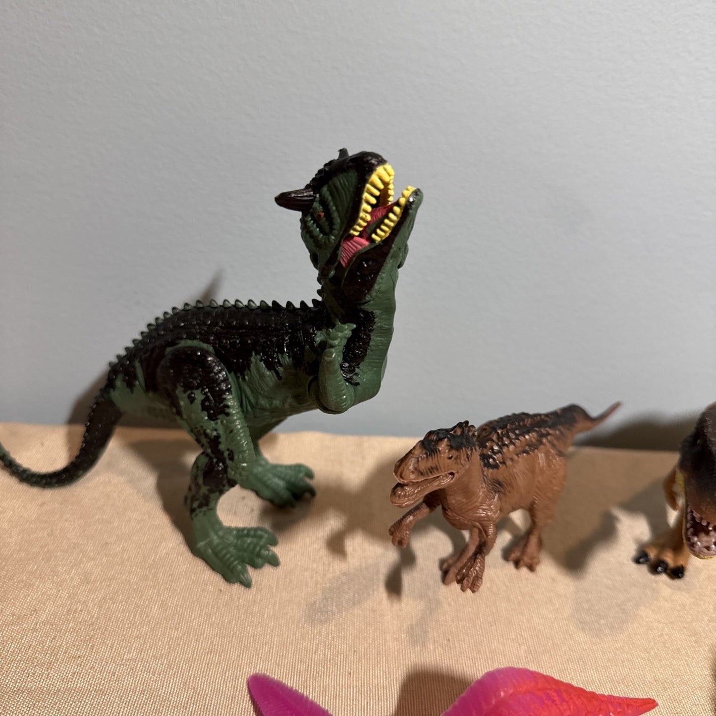 Toy Dinosaur Figure Lot 39 Vintage Modern Mixed Sizes Plastic Animals