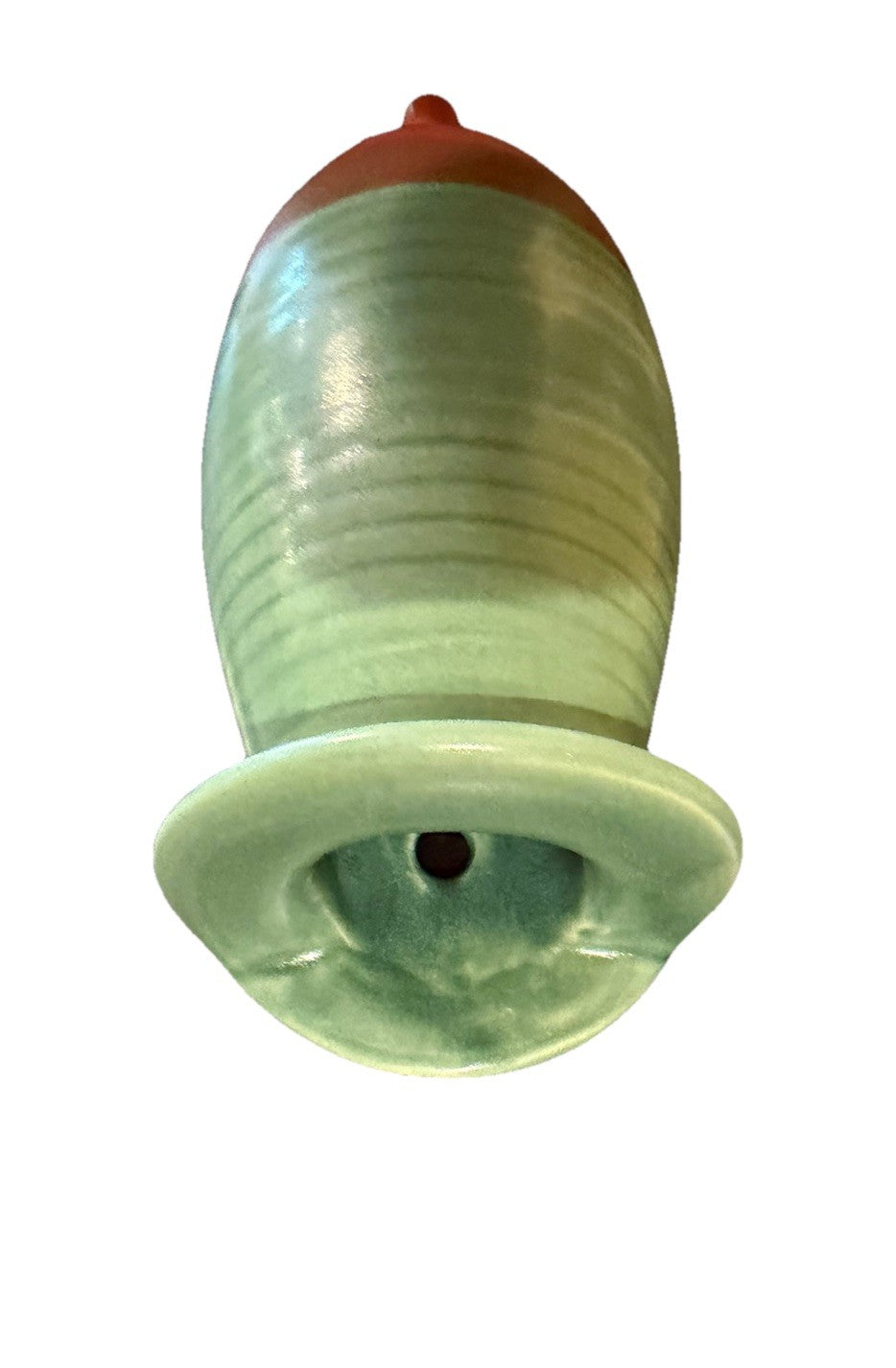 One Acre Ceramics Wall Pocket Vase Stoneware Teardrop Hanging Vase