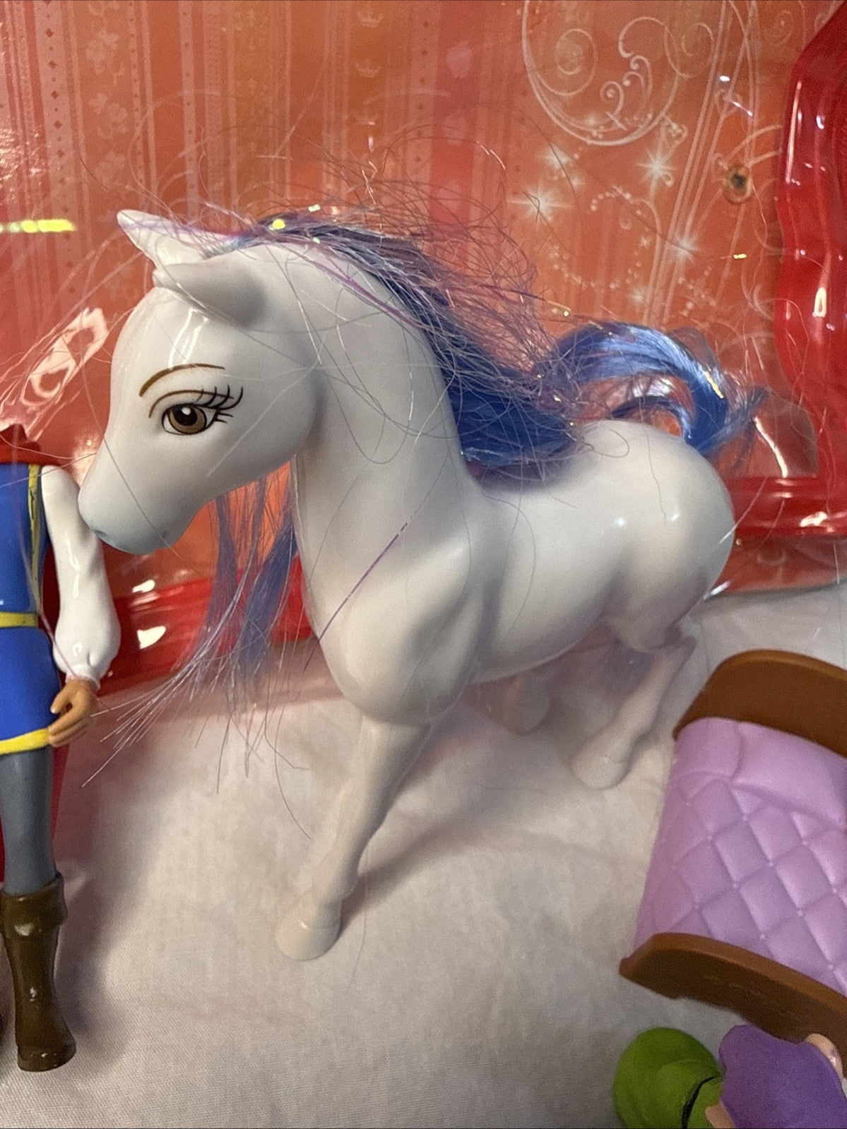Disney Princess Snow White Deluxe Gift Set 2009 Figures Prince Horse Dwarfs