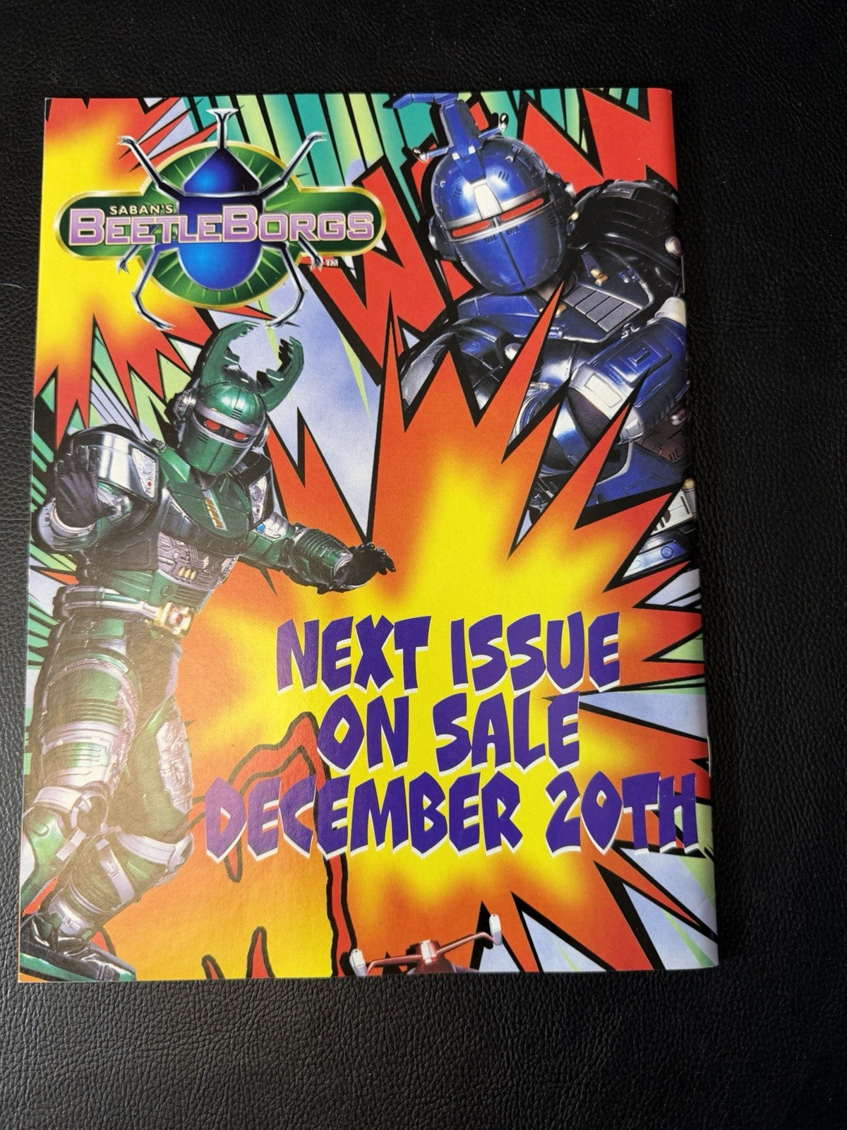 Vintage Sabans Beetleborgs Metallix Magazine Issues 1 & 4 1996 1997