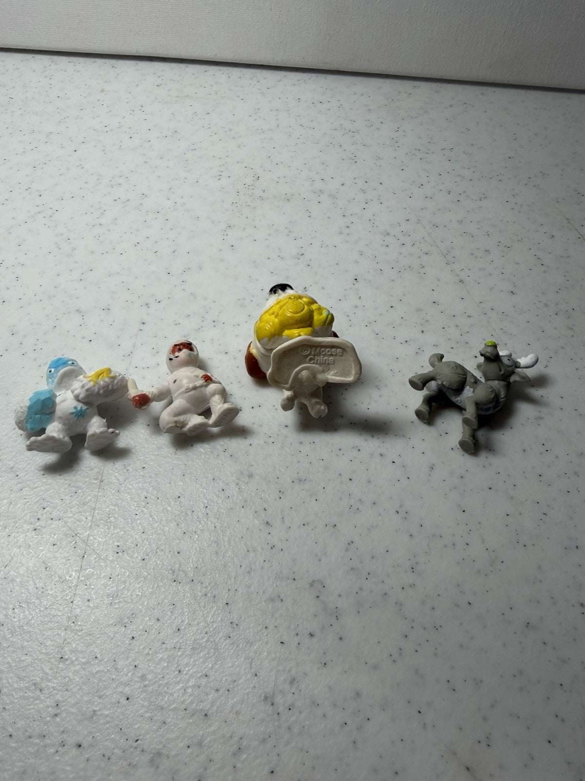 Moose Toys Ugglys Pet Shop Mini Figure Lot Dogs Ninja Yeti Creatures 4 Piece