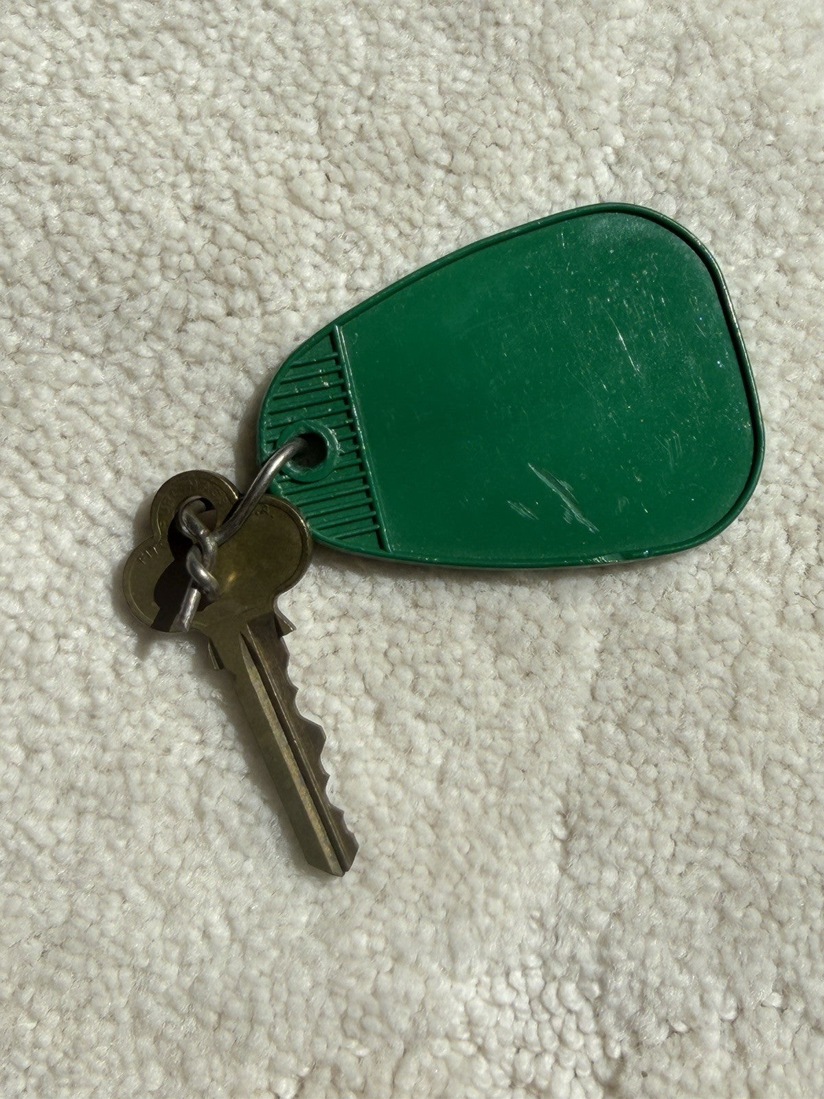 Vintage Holiday Inn Room Key 202 Fitchburg Massachusetts Motel Key Fob Green