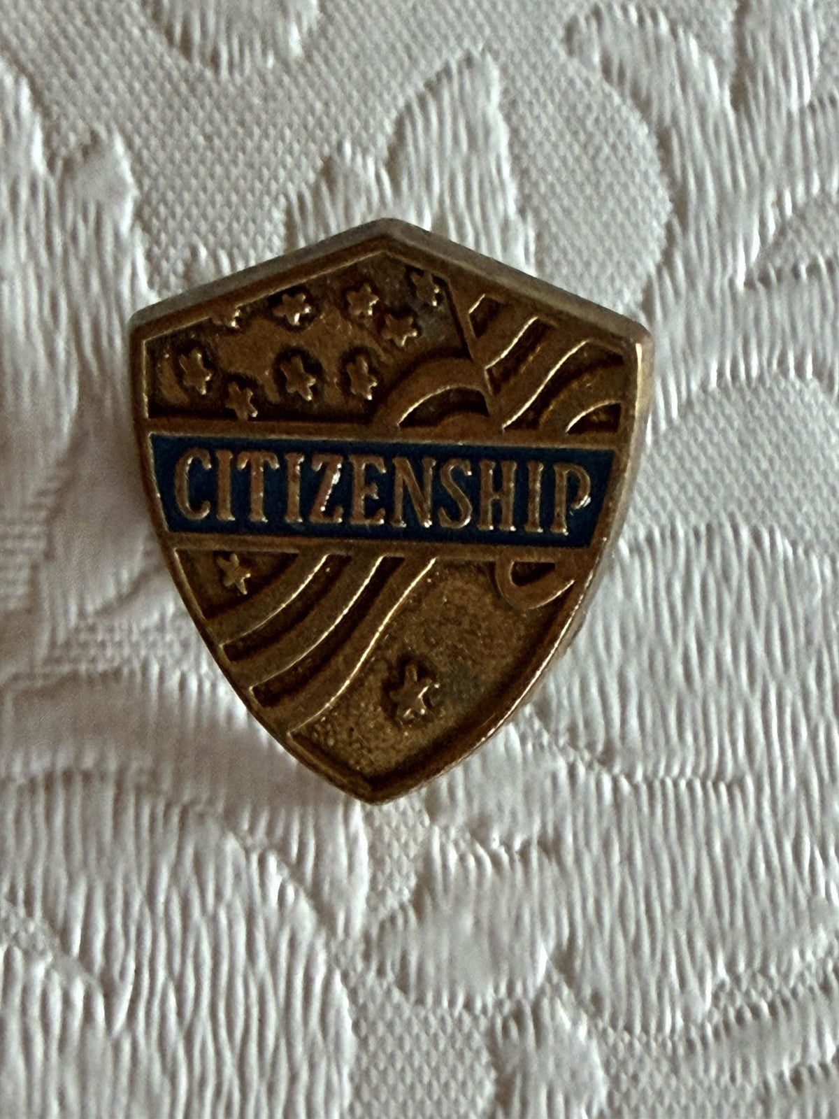 Vintage School Award Pins Lot 6 Senior 67 Staff Citizenship Spanish Club Honor