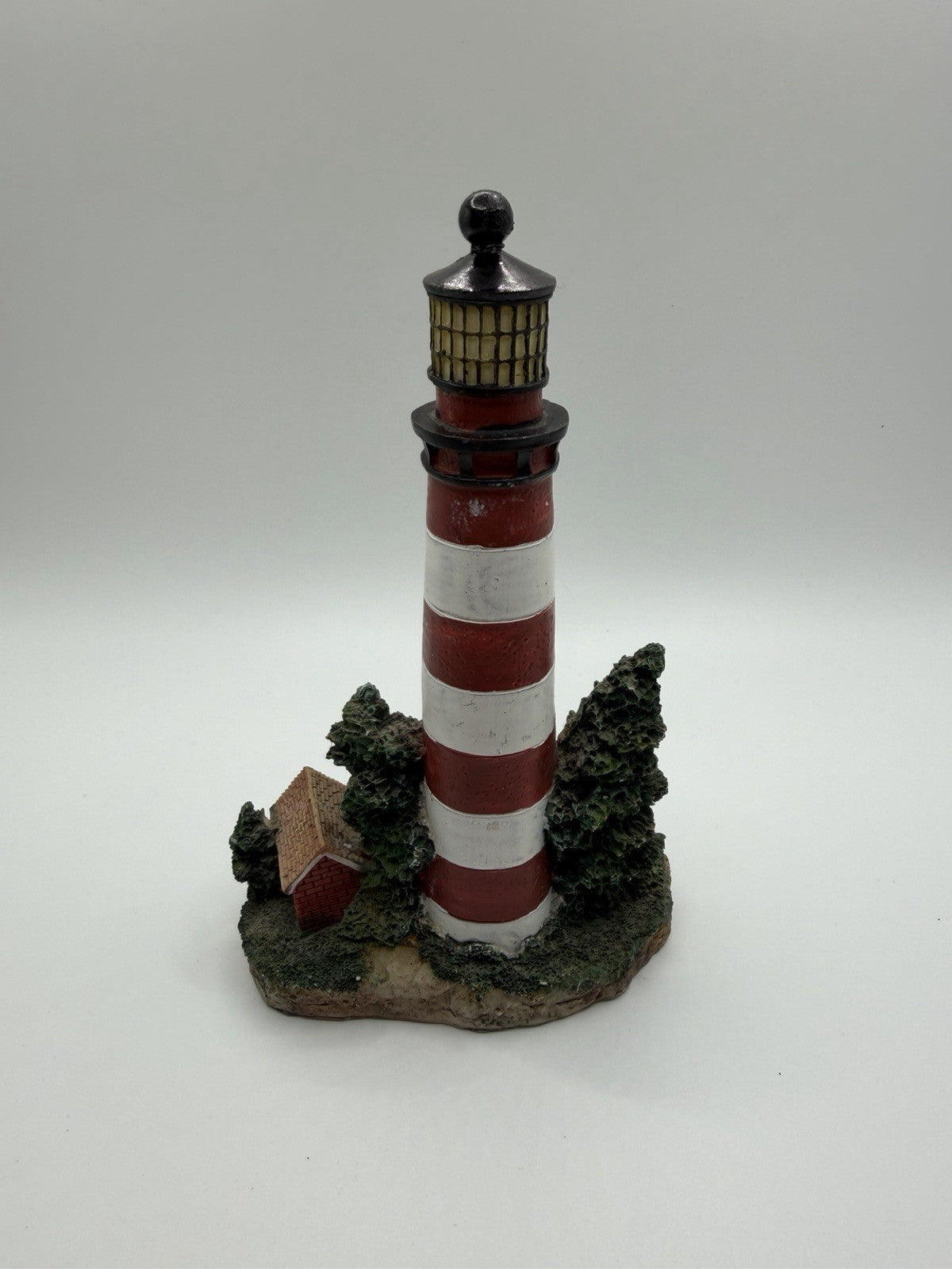 Assateague Light Virginia Lighthouse Figurine Resin Coastal Decor Souvenir