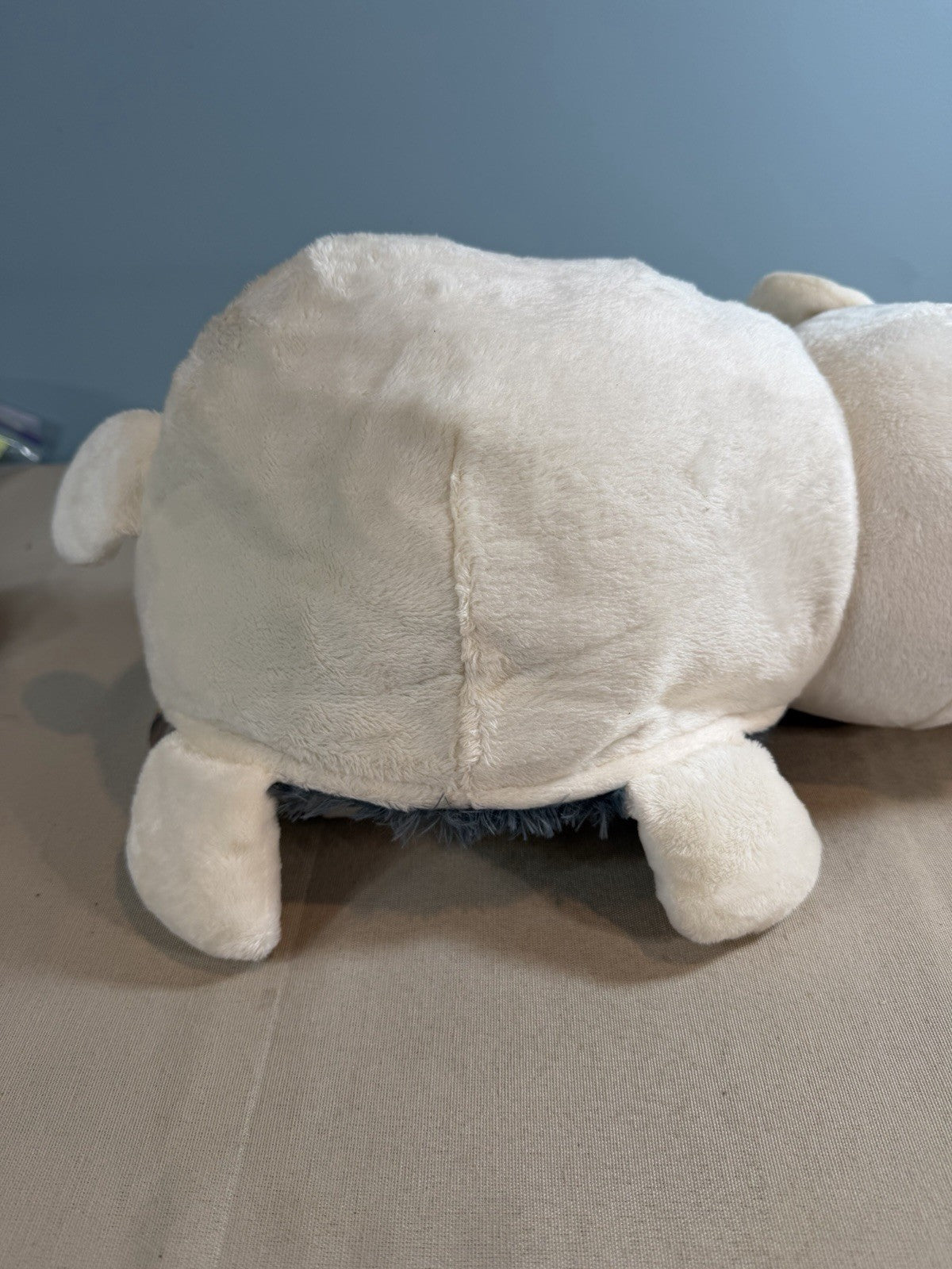 FlipaZoo Reversible Plush Poppi Polar Bear Asher Husky 18 In Stuffed Animal Toy
