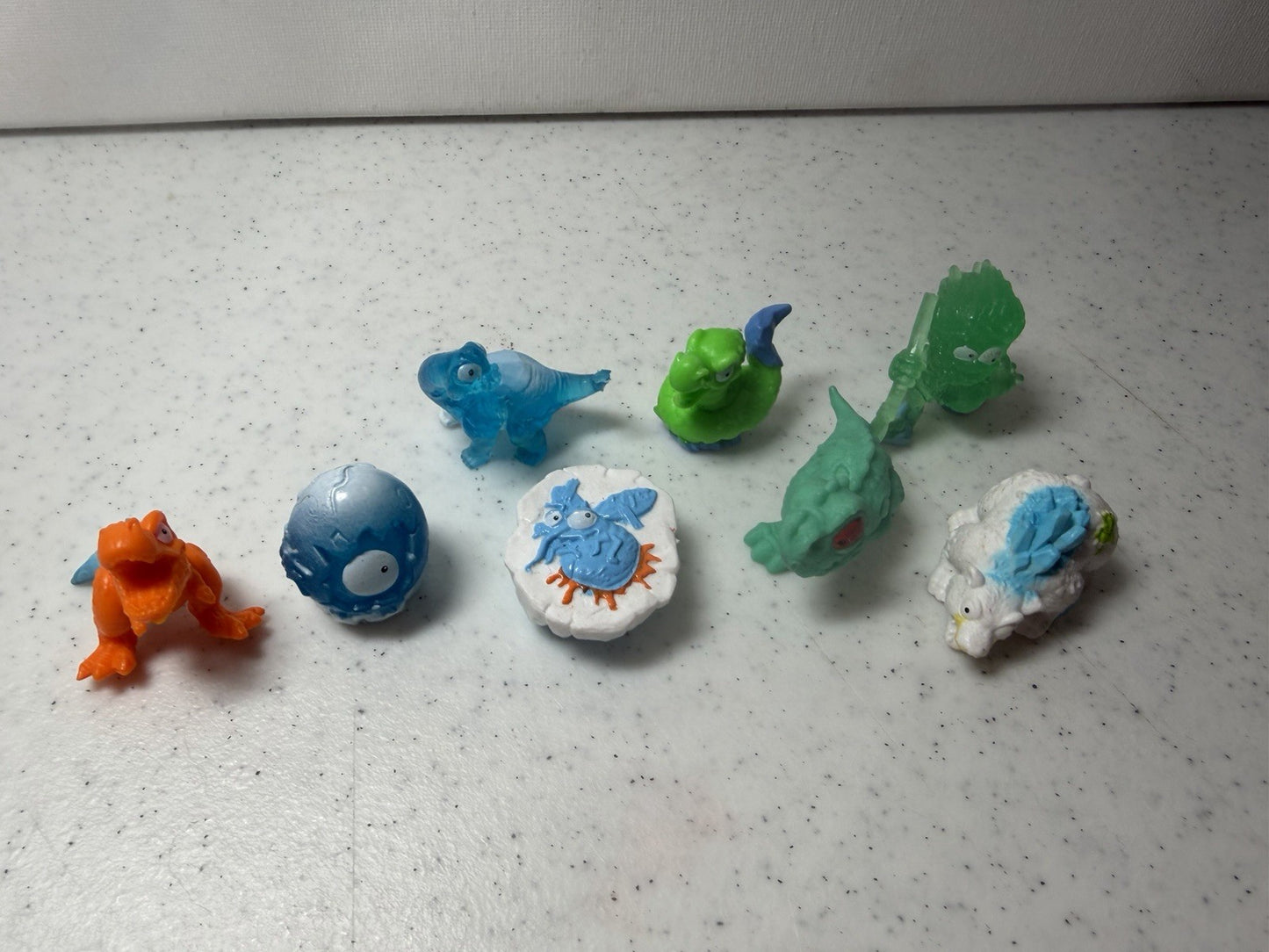 ZURU Smashers Dino Ice Age Mini Figure Lot of 8 Dinosaur Egg T Rex Toys