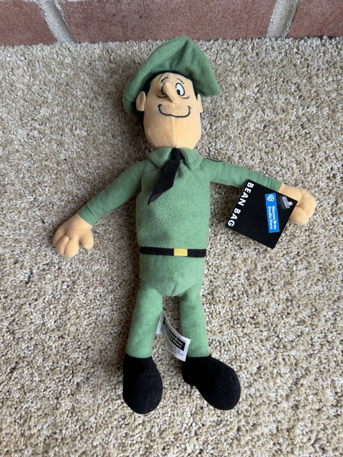 Vintage Hanna Barbera Plush Lot Yogi Bear Huckleberry Hound Ranger
