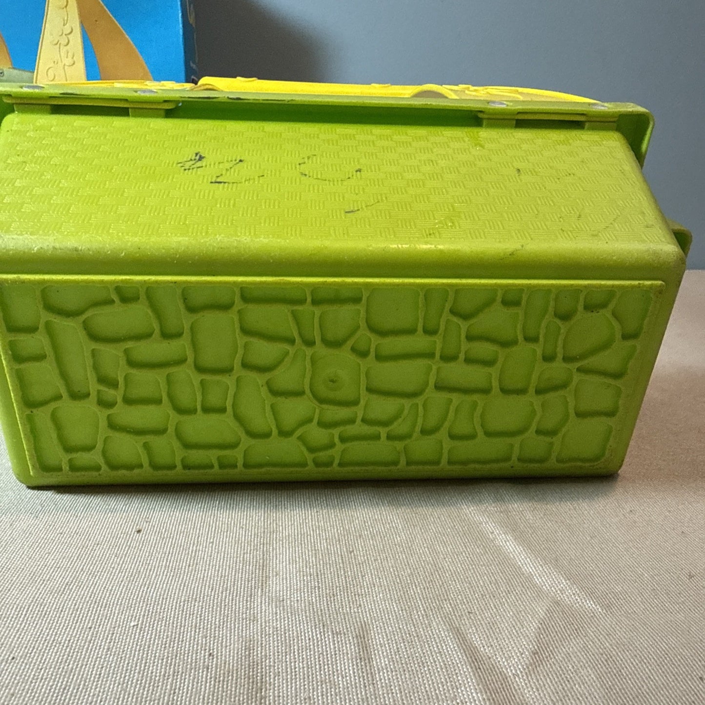 Vintage 1981 Fisher Price Garden Set 112 Playset Box Incomplete Replacement Part