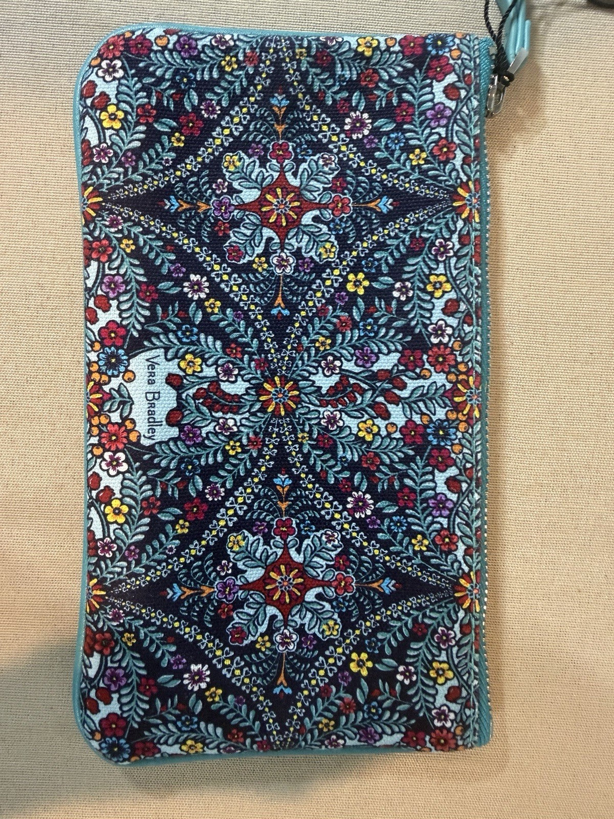 Vera Bradley Kaleidoscope Navy Stationery Notebook Folders Pens Pouch Staples
