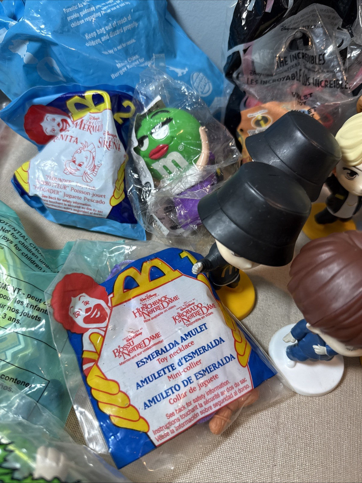 Vintage McDonalds Toys Figures Happy Meal Mixed Sealed Loose Lot of 71