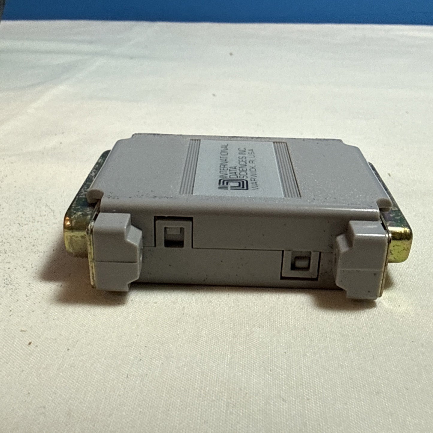 Vintage IDS Blue Box 100 RS-232 Breakout Box Diagnostic Tester DB25 Siemon Case