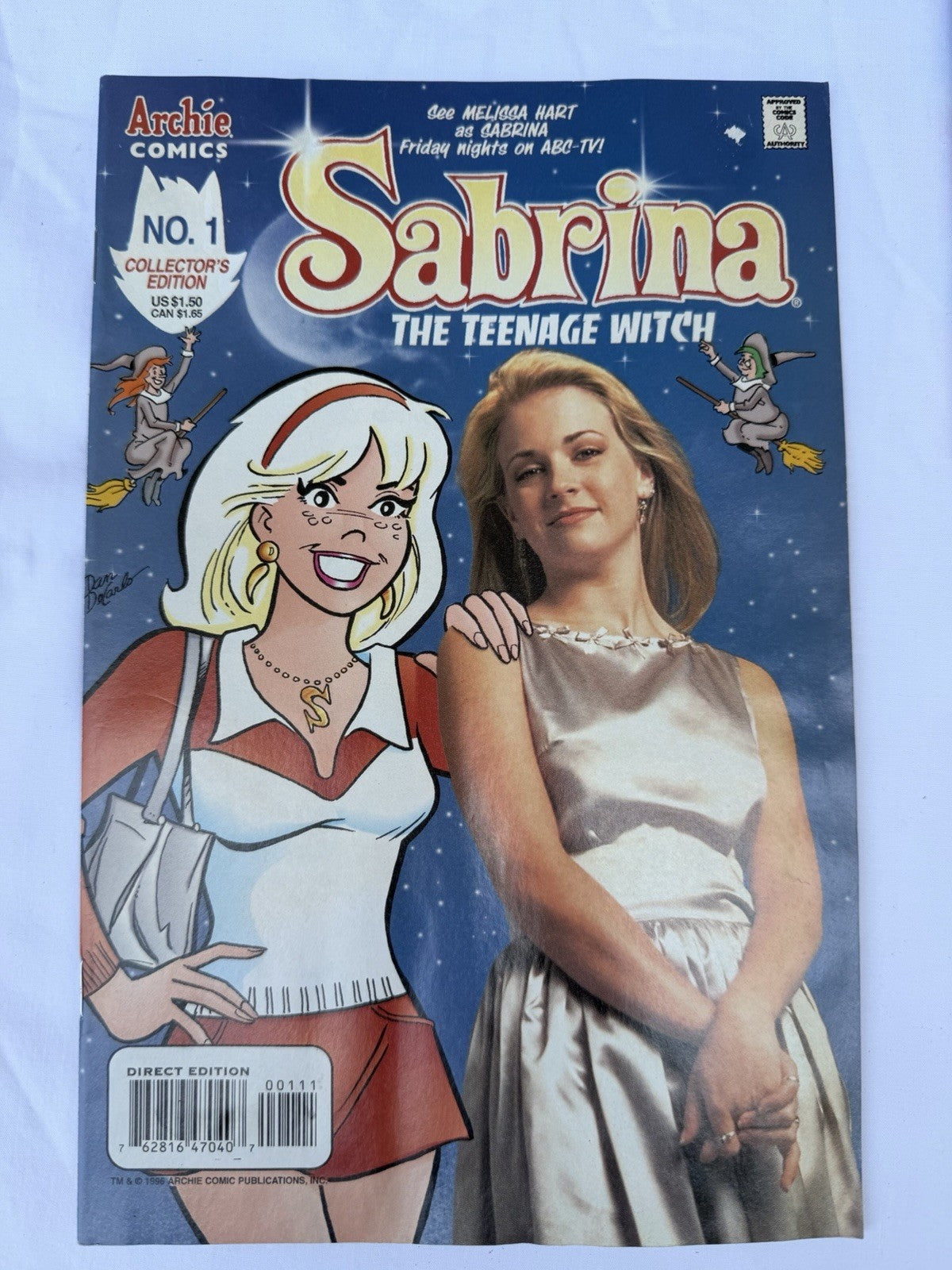 Vintage Archie Sabrina the Teenage Witch Comic Book Lot No. 1 15 Holiday