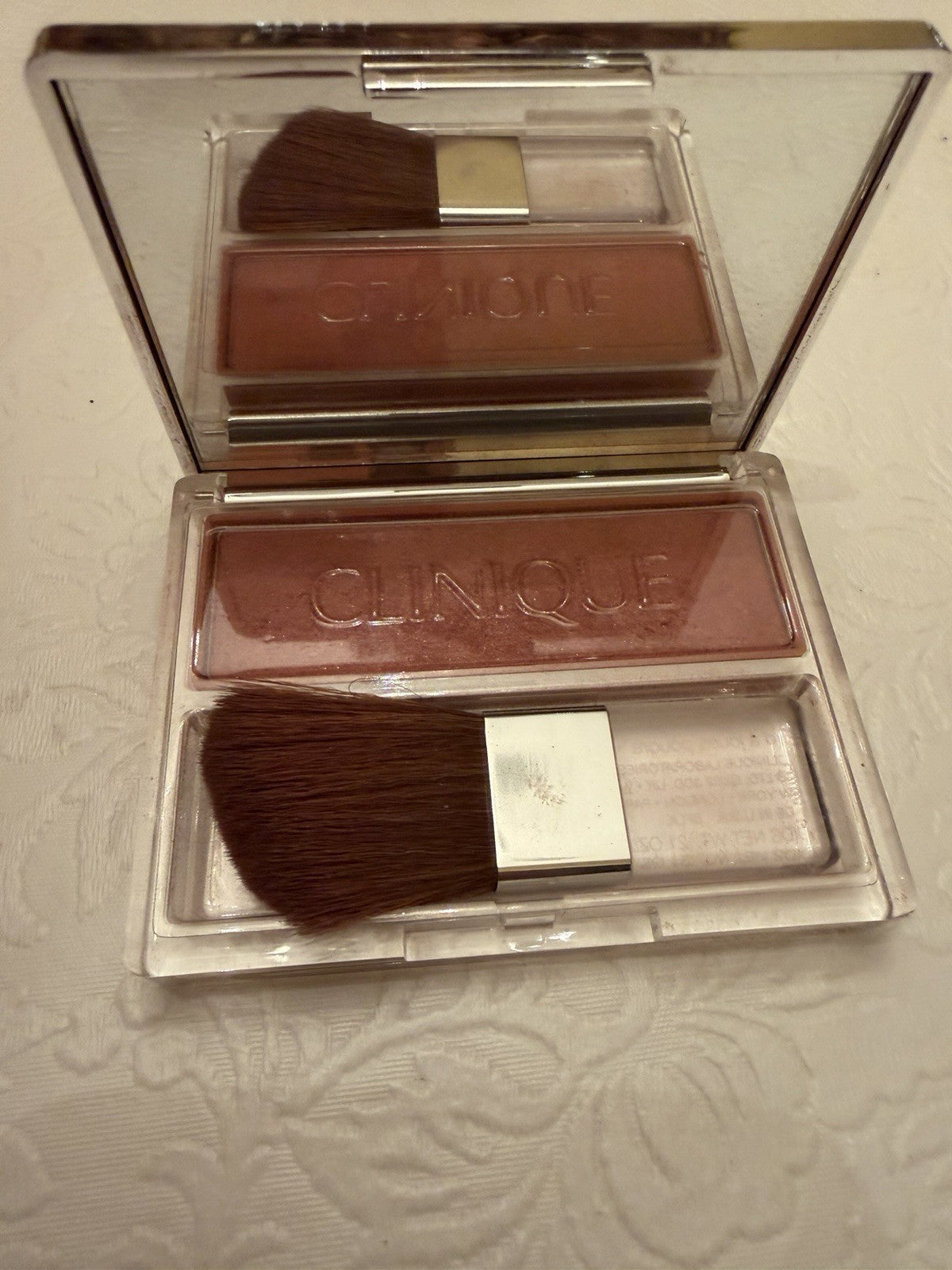 Clinique Face Powder Blushing Blush Cheek Pop Lot Sunset Glow Ginger Pop Makeup⁠