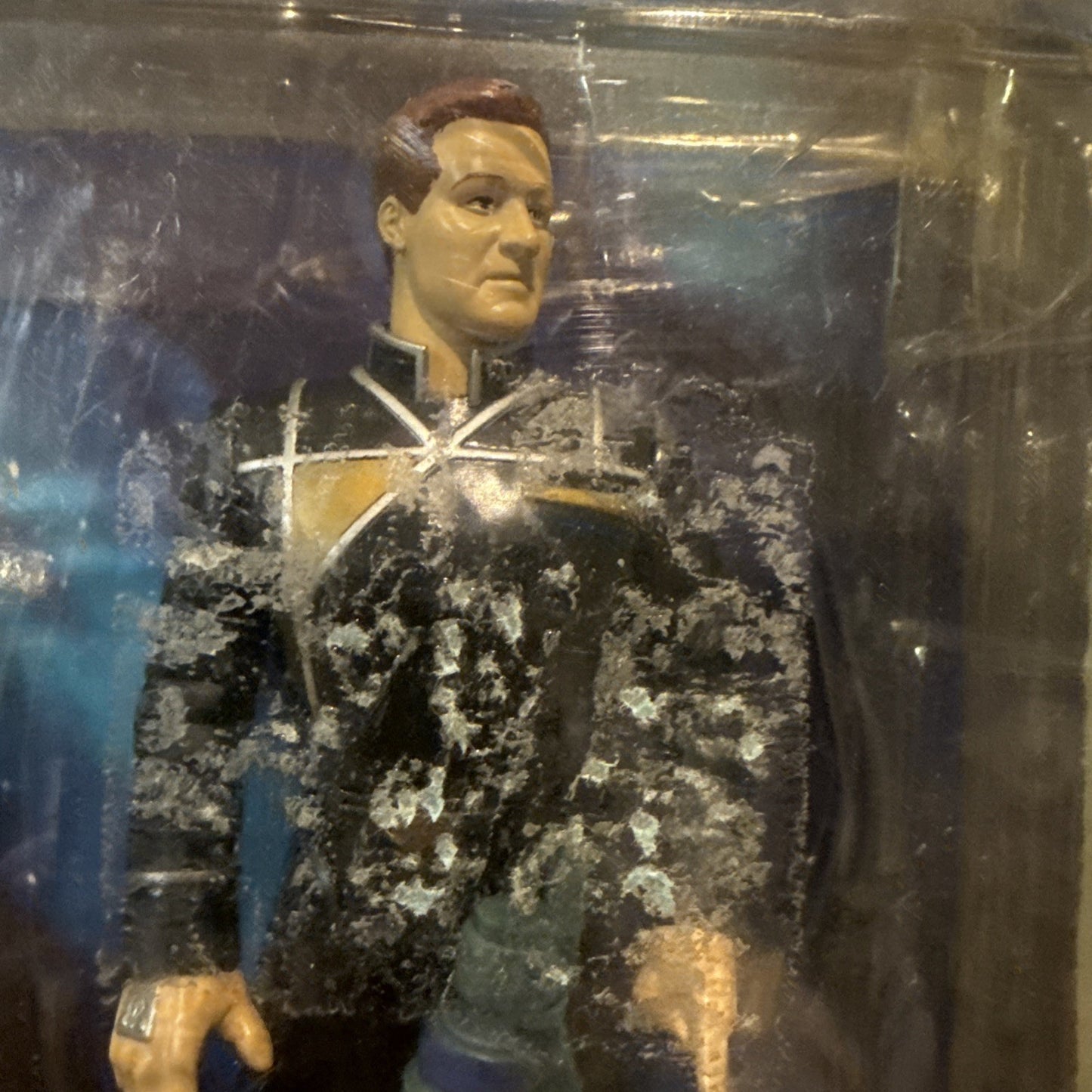 Vintage 1997 Babylon 5 Captain John Sheridan Figure Warner Bros Space Station
