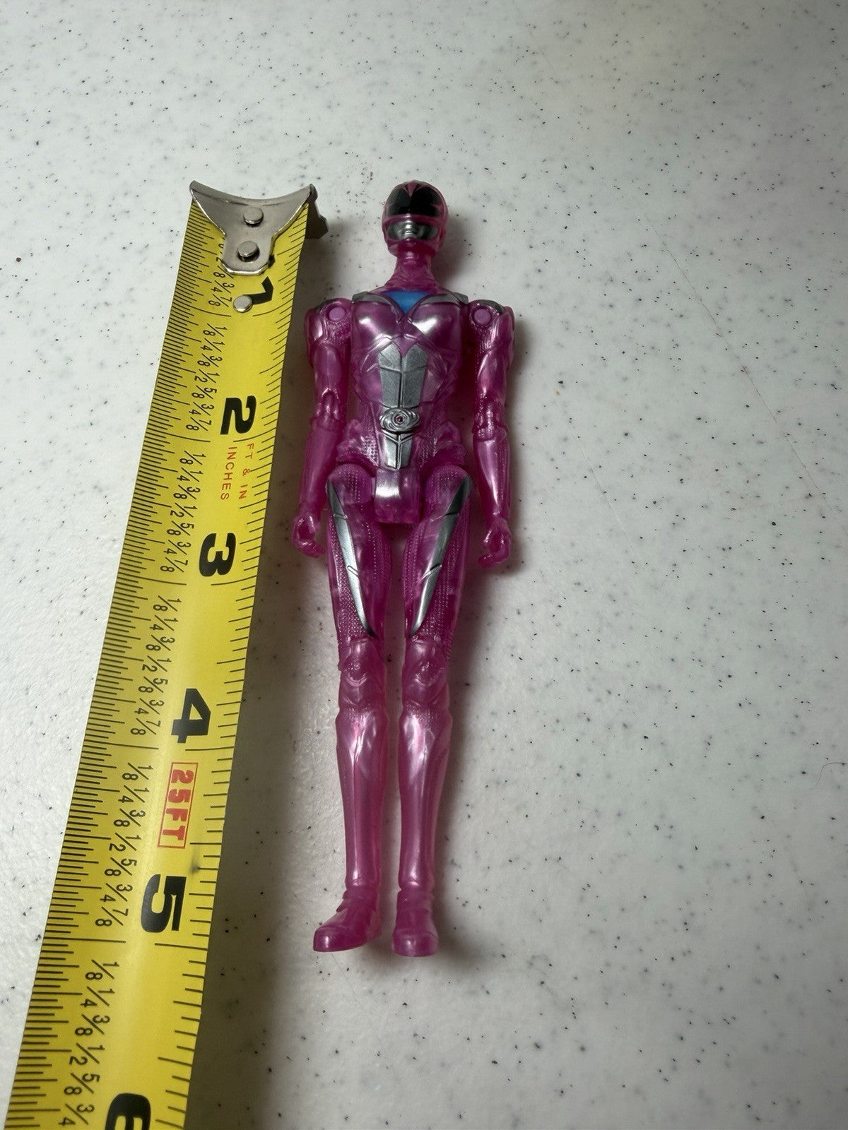 2017 Power Rangers Movie Red Ranger Pink Ranger Action Figure Lot of 2 Bandai