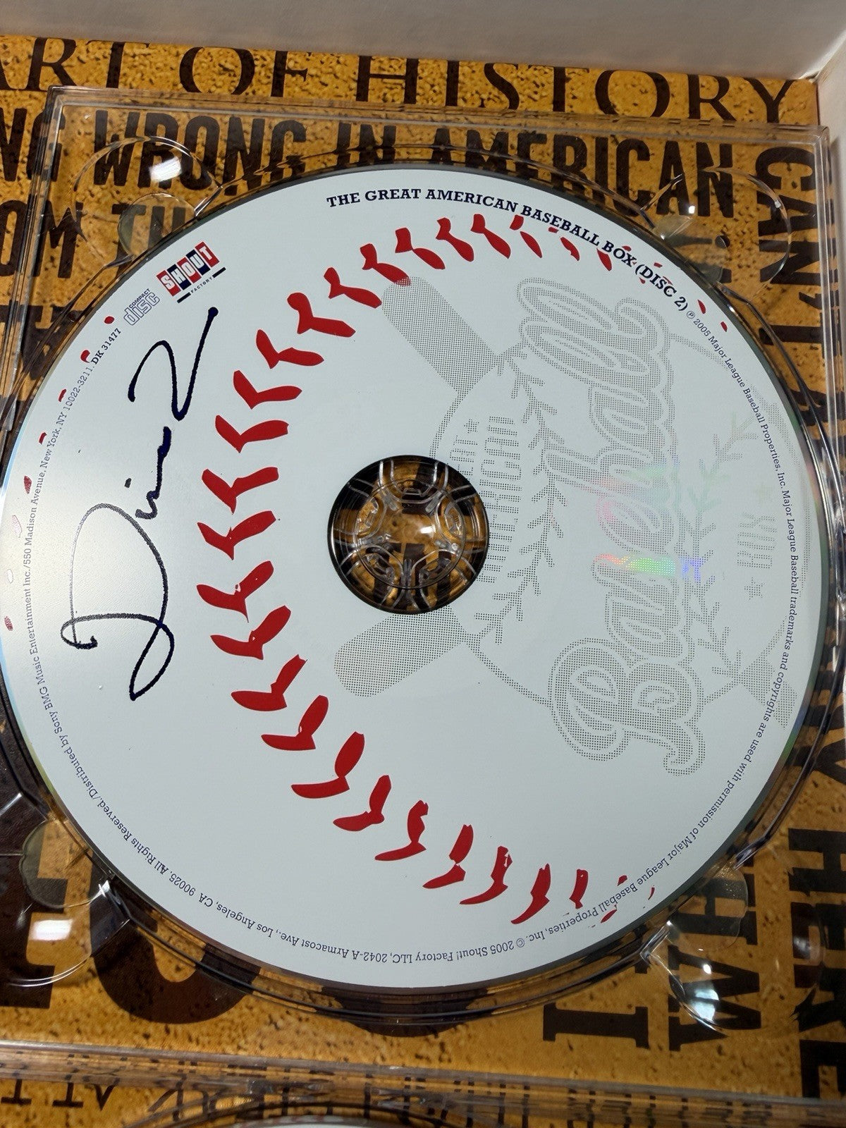 The Great American Baseball Box Set 4 CD Audio Book MLB History Shout Factory