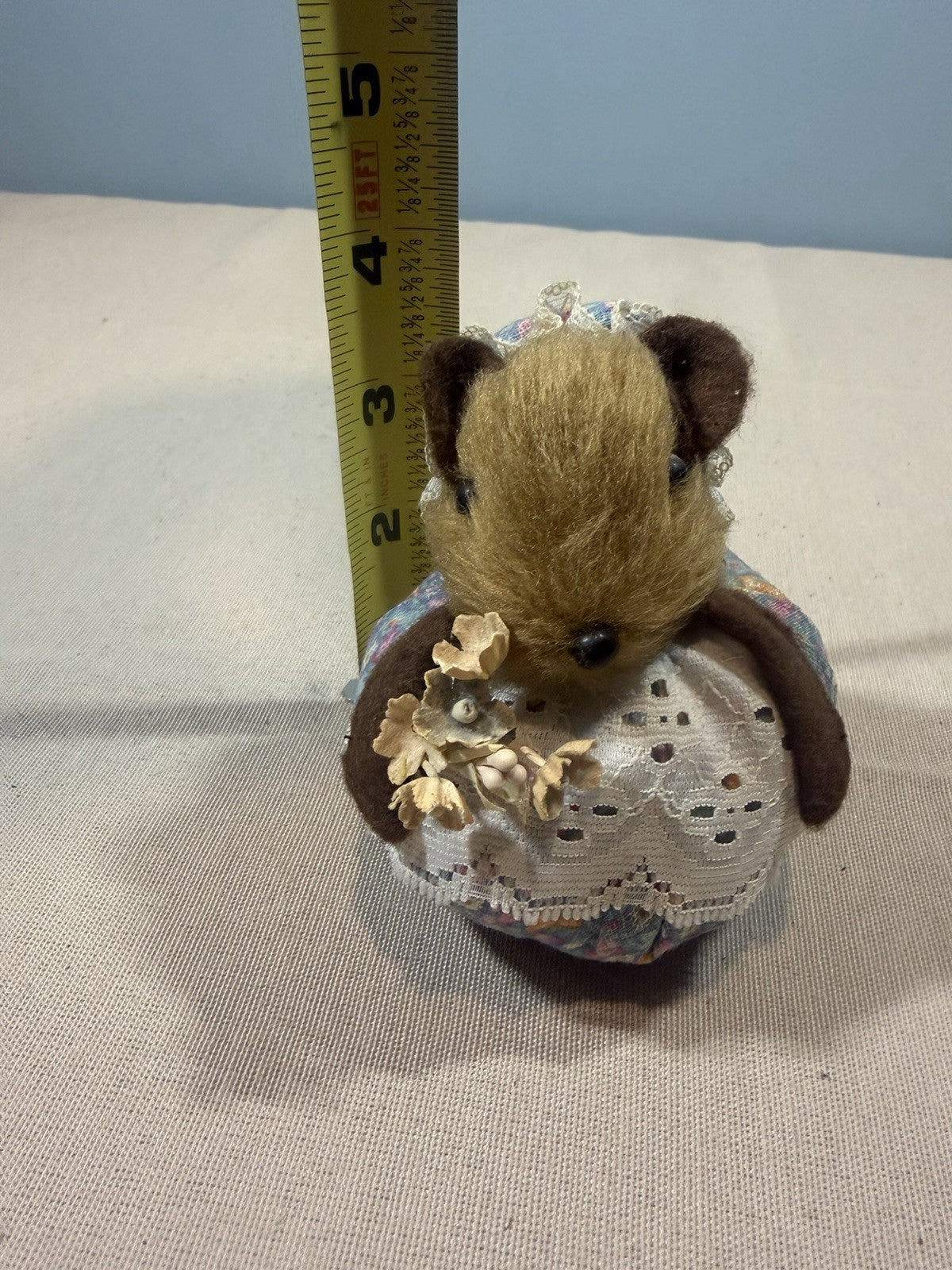 Vintage Eden Lady Mouse Potpourri Holder Beatrix Potter Inspired 1980s