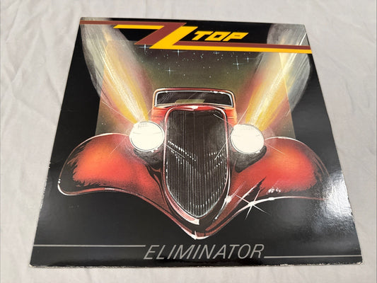 ZZ Top Eliminator Vinyl LP Warner Bros 1 23774 Legs Sharp Dressed Man 80s Rock